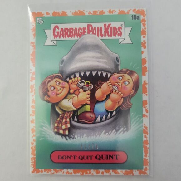 GPK X View Askew 10a Don't Quit Quint ORANGE Border Parallel Card (#'d 30/75)... - Picture 1 of 3